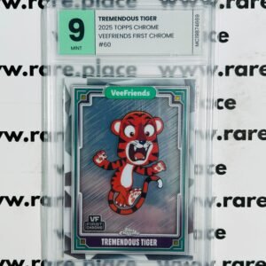 2025 Topps Chrome Tremendous Tiger Veefriends First Chrome #60 MINT 9