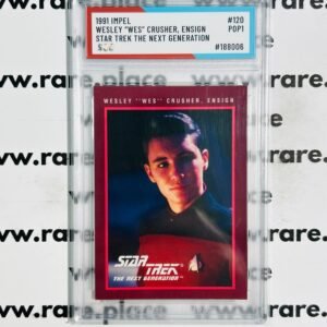 1991 Impel Wesley “Wes” Crusher Star Trek The Next Generation #120 SOC POP 1