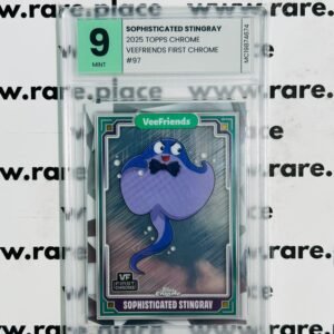 2025 Topps Chrome Sophisticated Stingray Veefriends First Chrome #97 MINT 9