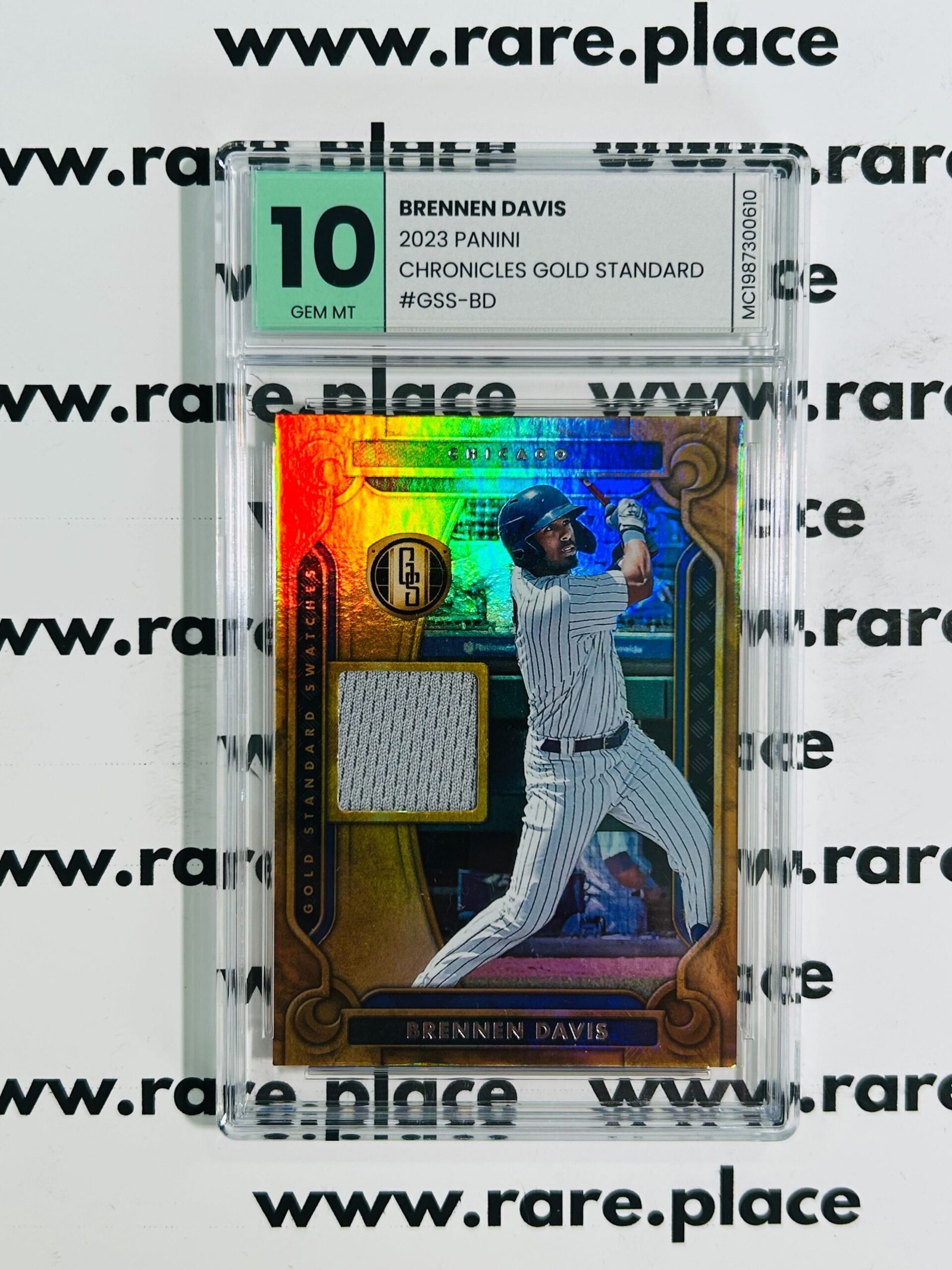 2023 Panini Brennen Davis Chronicles Gold Standard #GSS-BD GEM MINT 10