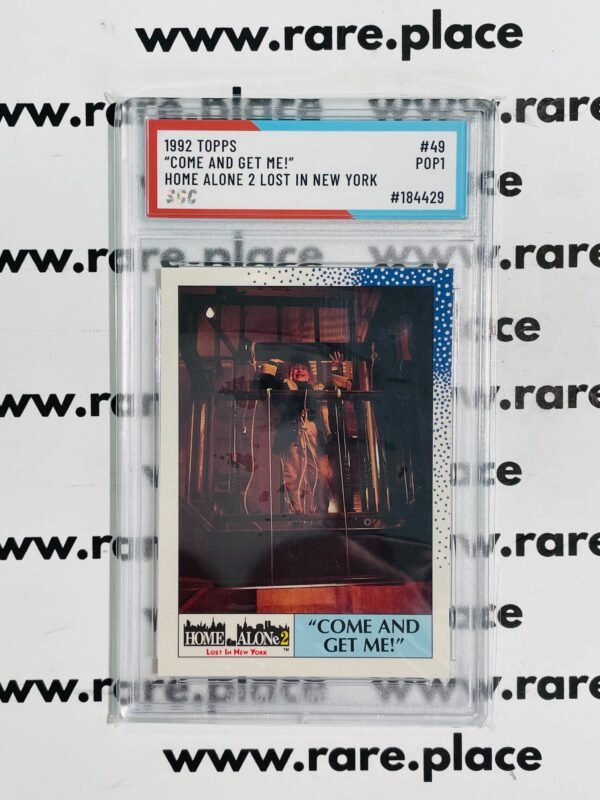 1992 Topps "Come And Get Me!" Home Alone 2 Lost In New York #49 SOC POP1