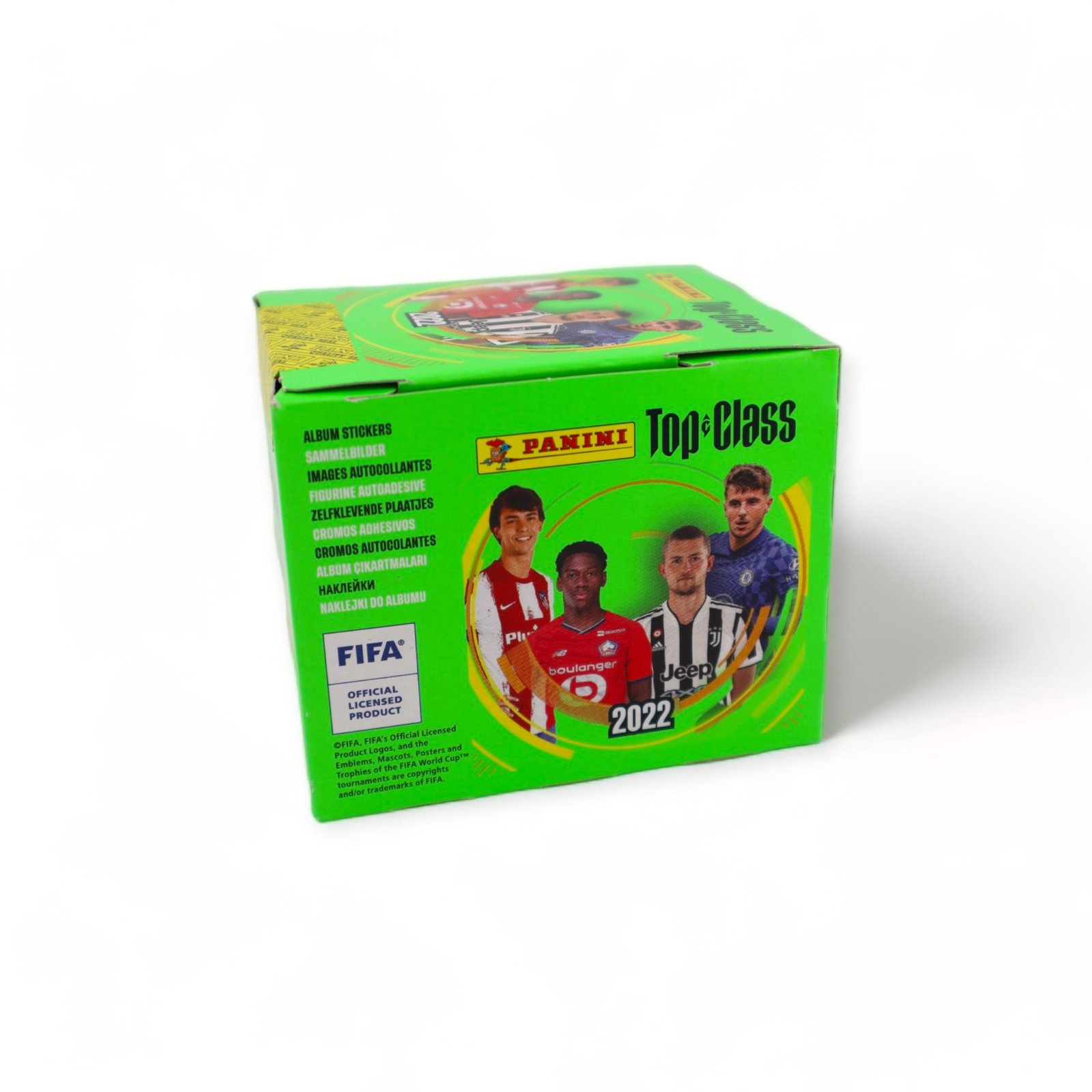 2022 Top Class Stickers PANINI Wax Sealed Box