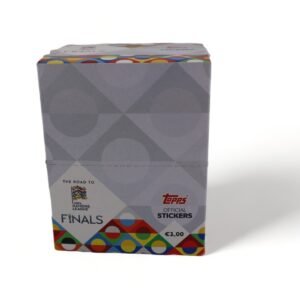 2022 TOPPS The Road To UEFA Nations League Finals Sticker Collection - Wax Sealed Box