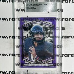 2022 Leaf Draft & Prospect Portrait Desmond Rider Pre-Production Proof 1/1
