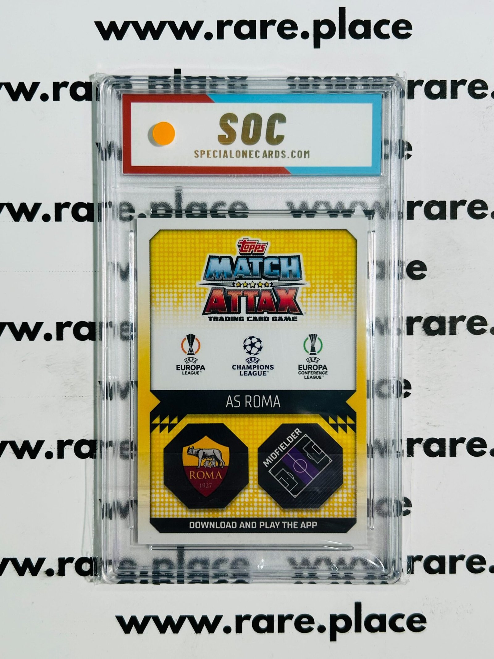 2022 Topps - Gold Nicolò Zaniolo Match Attax #LE25 SOC POP1 - Image 2