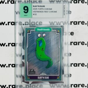 2025 Topps Chrome Slay'n Slug Veefriends First Chrome #32 MINT 9