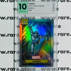 2024 Topps Chrome – Iceman Marvel #84 GEM MINT 10