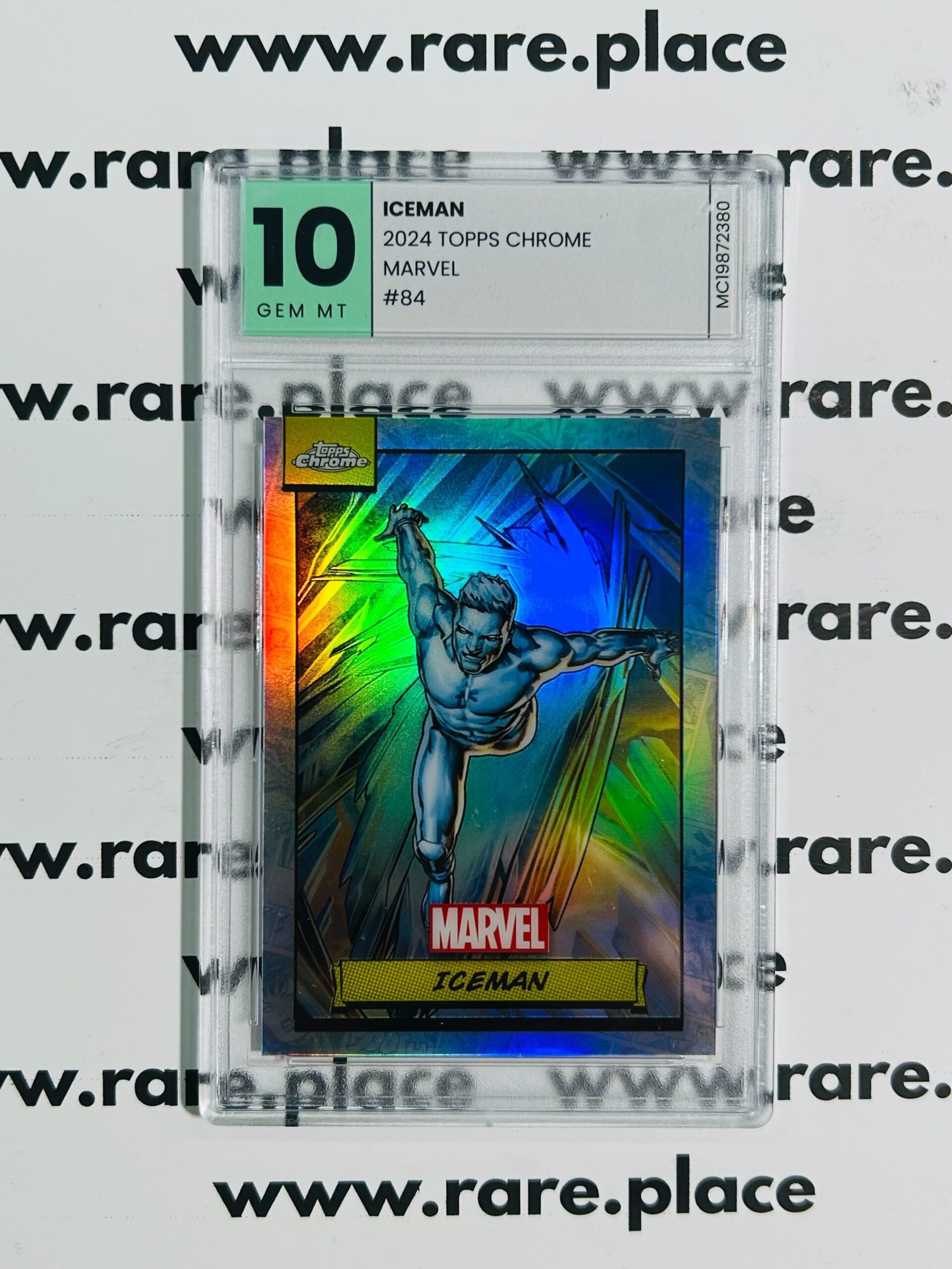 2024 Topps Chrome – Iceman Marvel #84 GEM MINT 10